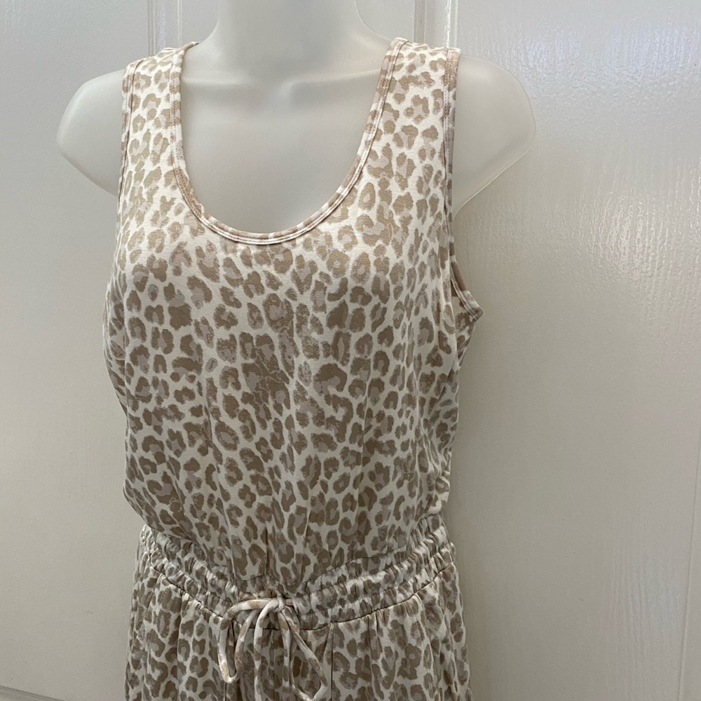 NEW wTag-RACHEL ZOE Animal Print Jumpsuit S